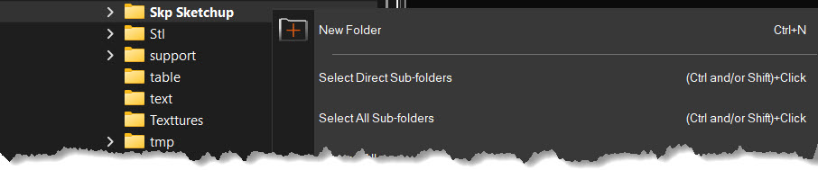Quick filtering