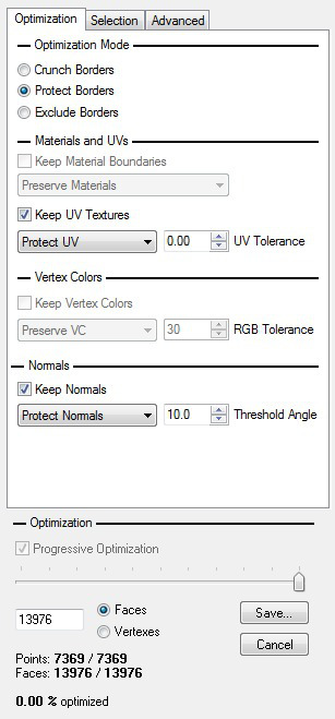 more compact interface