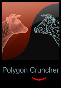 More information about Polygon Cruncher Polygon Cruncher is a must for simplifying and optimizing your 3D scenes. Reduce the number of polygons without losing detail and keep your scene UVs, vertex colors and normals. Polygon Cruncher is used by leading companies to reduce production and rendering time and improve the overall 3D asset workflow. The Polygon Cruncher is available for 3ds Max, Maya, Lightwave, 3DBrowser Pro and as Standalone software.